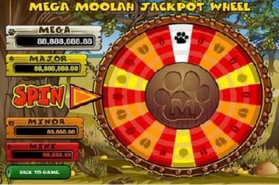 Microgaming's top progressive jackpot pokie game: Mega Moolah
