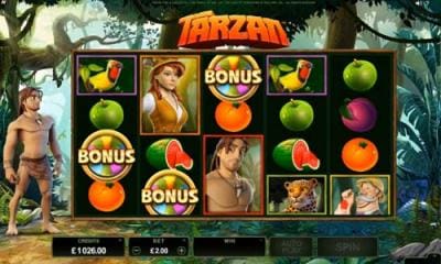 Tarzan slot game