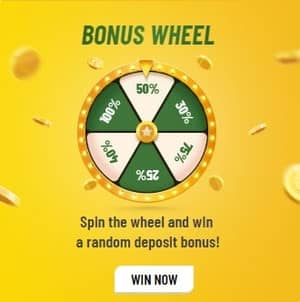 MaChance Casino - Daily Bonus Wheel 