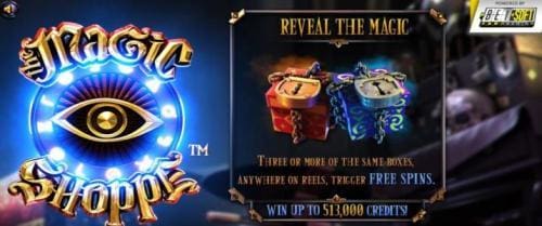 the magical magic shoppe pokies game