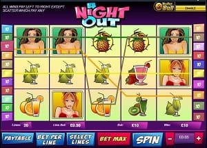 A Night Out Slot Screen Shot