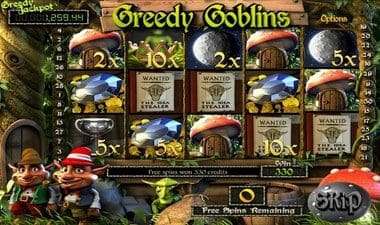 Greedy Goblins Slot screenshot 2