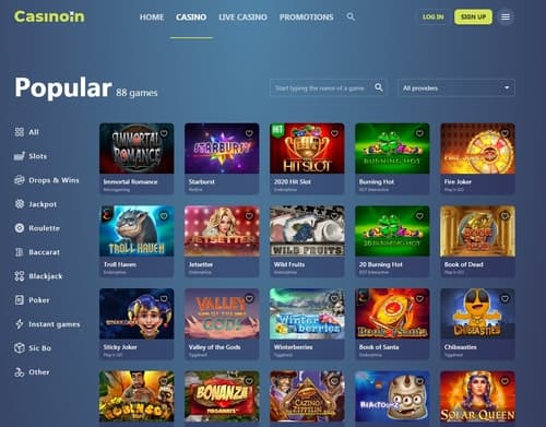 Casinoin Casino Review