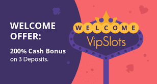 VIP Slots Welcome Bonus