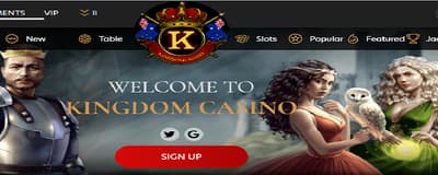 Kingdom Casino Welcome Bonus