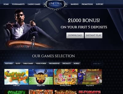 Lincoln Casino Games