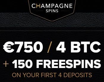  Champagne Spins Casino Welcome Bonus