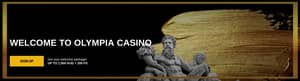 Olympia Casino welcome bonus