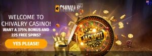 Chivalry Casino Sign Up Bonus
