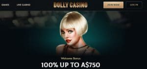 Dolly Casino Welcome Bonus