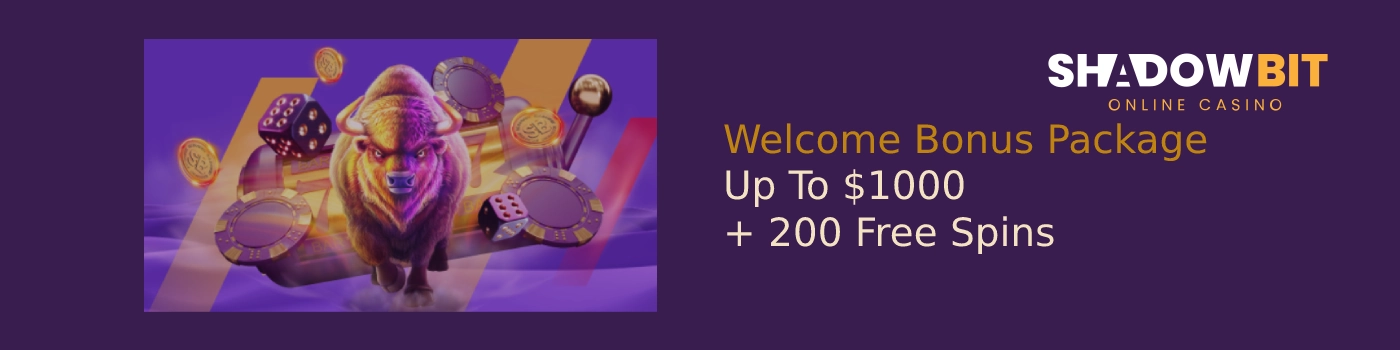 Welcome Bonus Shadowbit Casino