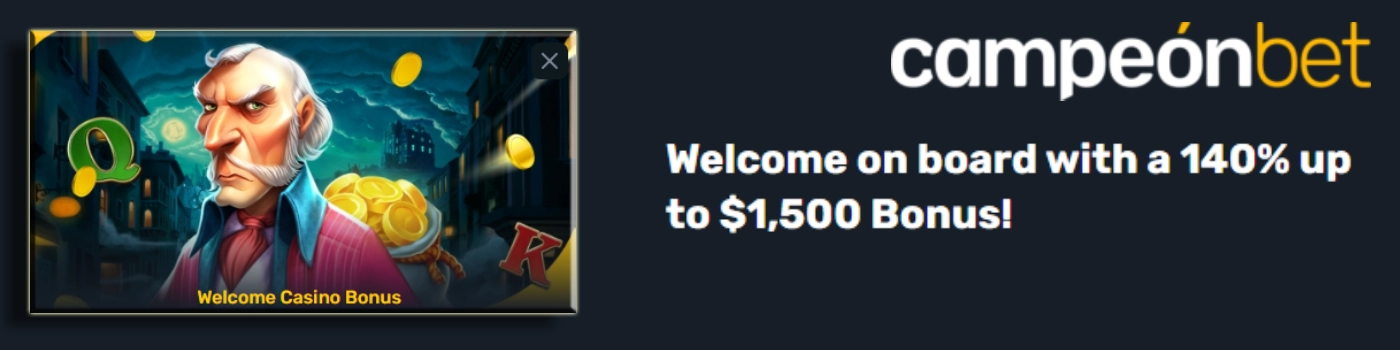 Campeonbet Casino Sign Up Bonus