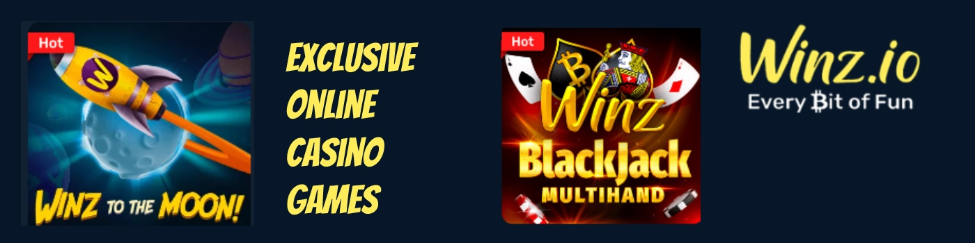 Winz online casino games