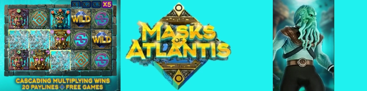 Masks of Atlantis Online Pokie