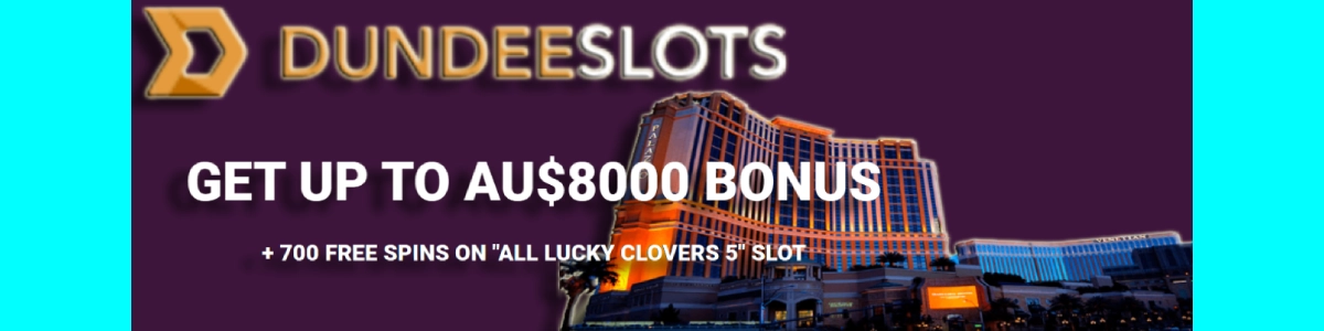 Dundee Slots Casino Welcome Bonus