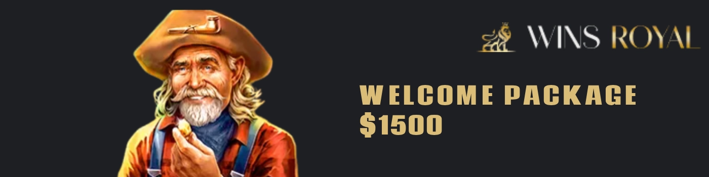 Winsroyal Casino Sign Up Package