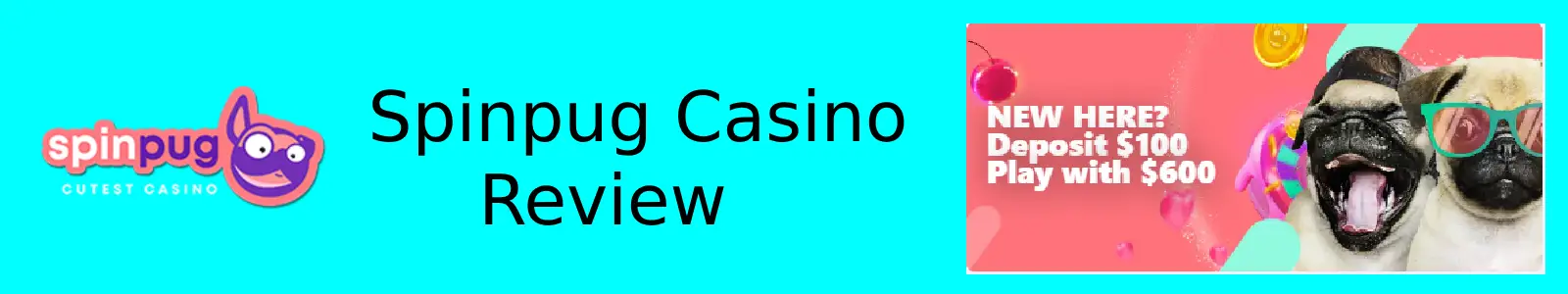 Spin pug Casino Welcome