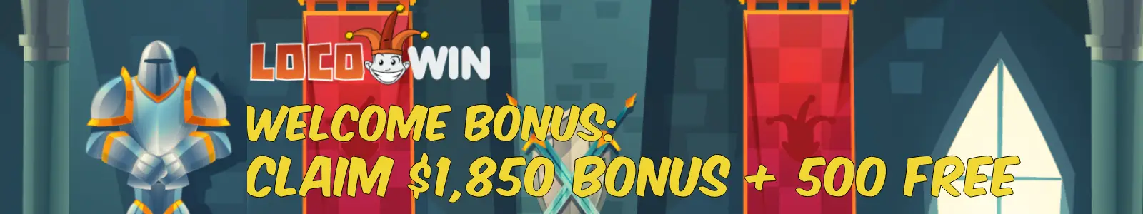 Locowin Casino welcome bonus