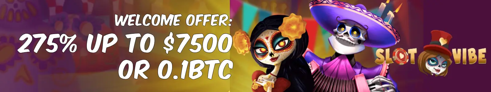 Slotvibe Casino Welcome Offer