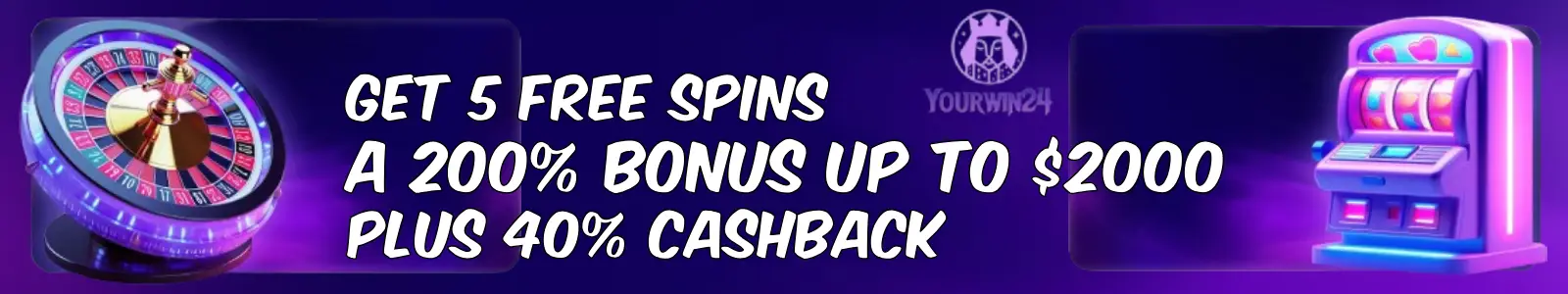 yourwin24 casino welcome bonus
