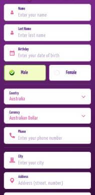 Joker8 Casino registration 2 screenshot