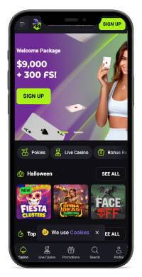 MateSlots Casino mobile screenshots