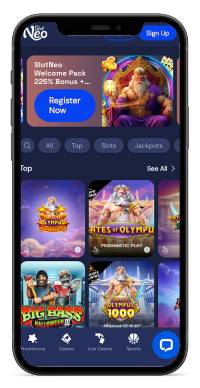 SlotNeo Casino mobile screenshot